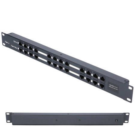 (image for) Extralink 12 Port | PoE Injector | 12x 100Mb/s RJ45, Rackmount