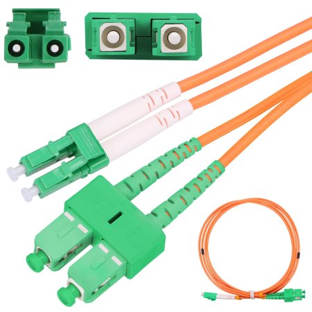 (kuva varten) Extralink SC/APC-LC/APC | Patchcord | Multi Mode, OM2, Duplex, 3mm, 3m