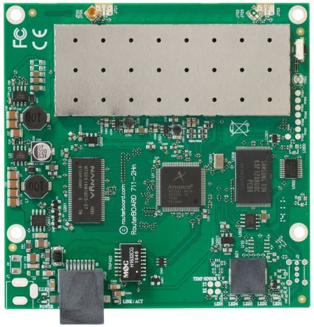 (kuva varten) MikroTik RB711-2HND | WiFi Router | 2,4GHz, 1x RJ45 100Mb/s, 1x MMCX