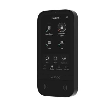 (kuva varten) AJAX Wireless KeyPad TouchScreen Musta