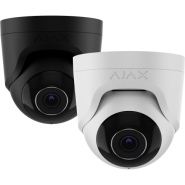 AJAX TurretCam 5MP Johdotettu IP Turvakamera 2.8mm (100°–110°) Kiinteä Linssi Valkoinen