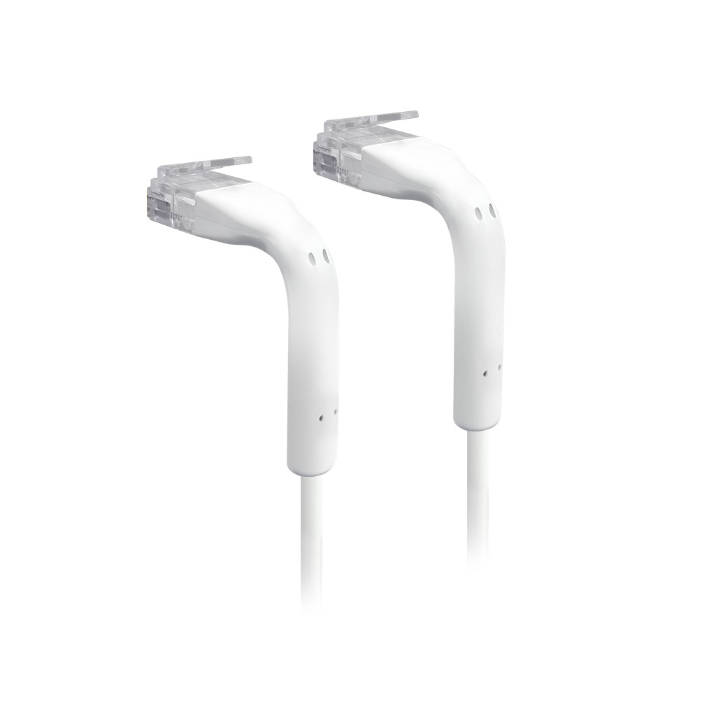 (kuva varten) Ubiquiti U-Cable-Patch 2 m RJ45, UniFi-verkkokaapeli, 2 m, Cat6, valkoinen
