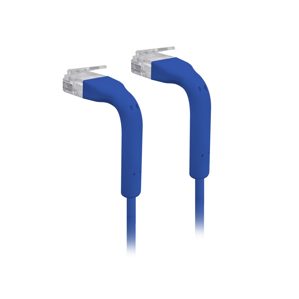 (kuva varten) Ubiquiti U-Cable-Patch 2 m RJ45 sininen LAN-verkkokaapeli, UniFi Cat6 Ethernet-kaapeli