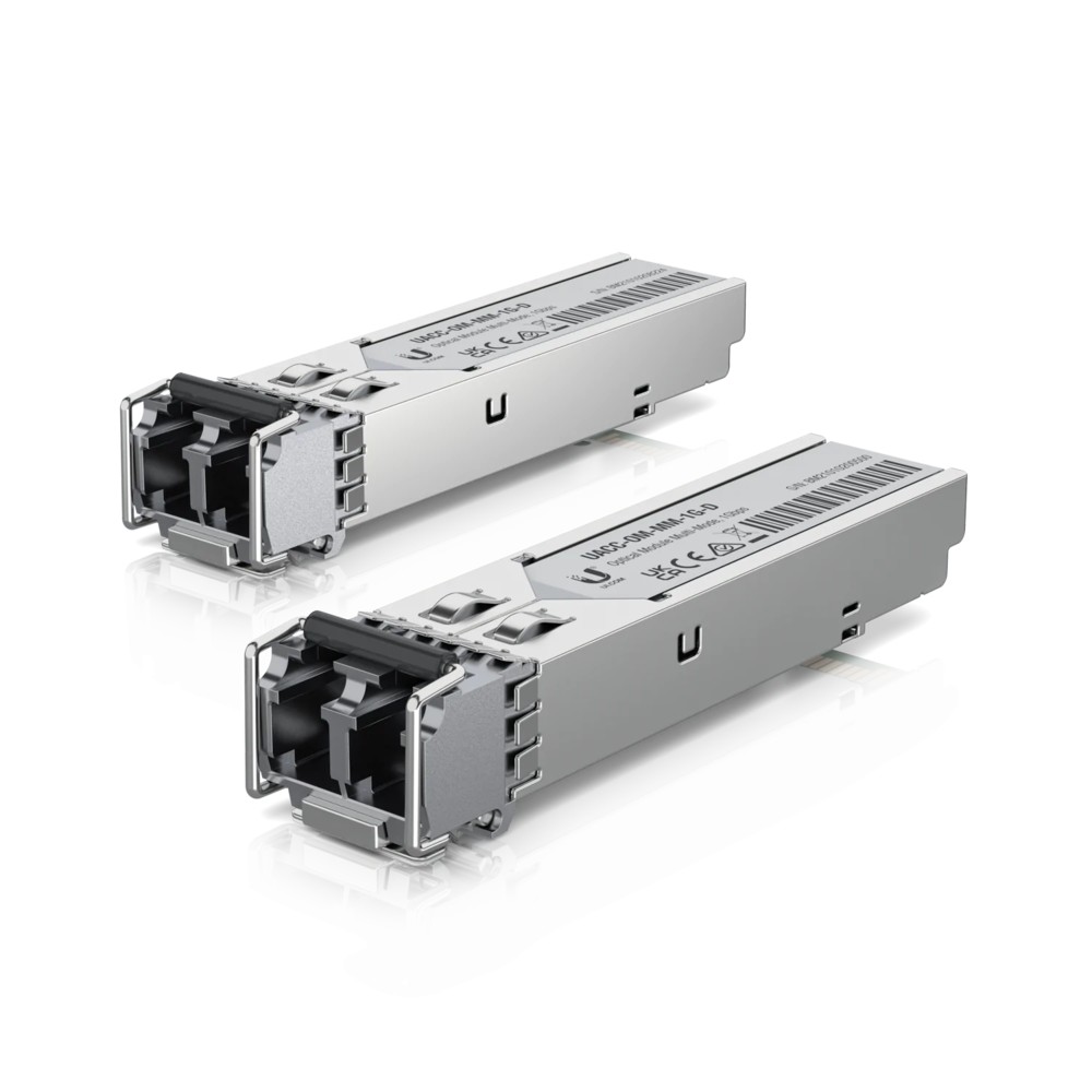 (kuva varten) Ubiquiti SFP-moduuli UACC-OM-MM-1G-D-2, MM, Duplex LC, 1.25Gbps, 550m