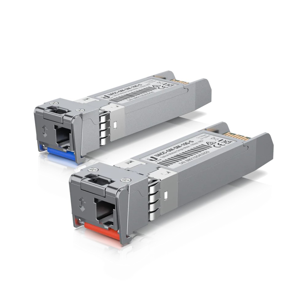 (kuva varten) Ubiquiti UACC-OM-SM-10G-S-2 SFP+-moduuli, BIDI, SM, Simplex LC, 10 Gbps, 10 km