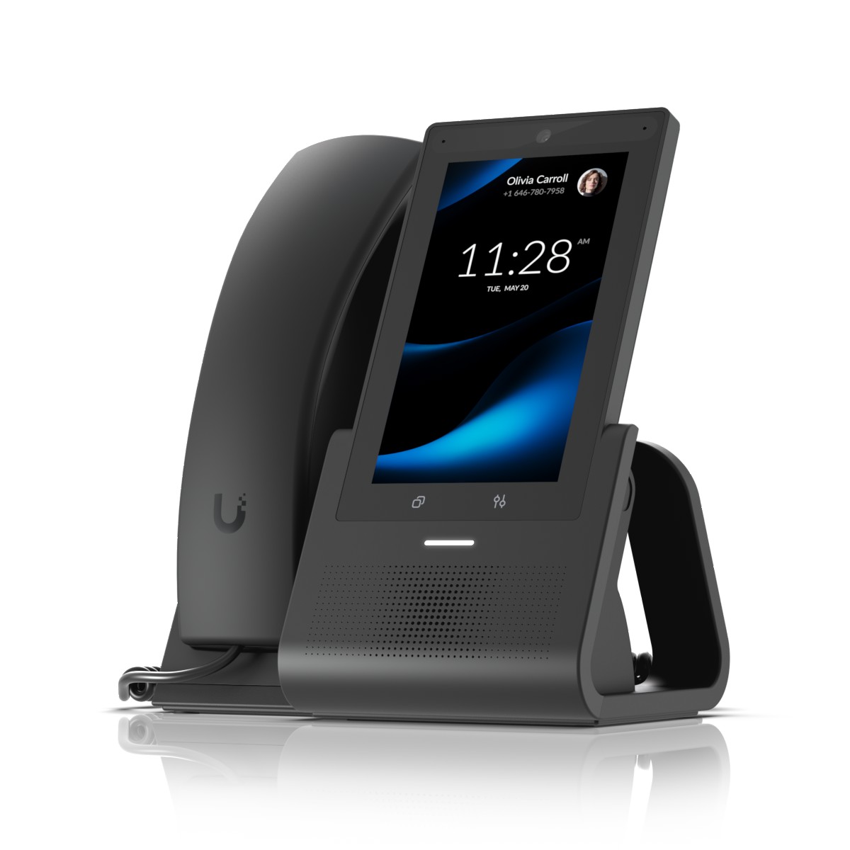 Ubiquiti UTP-G3-TOUCH-PRO pöytäpuhelin UniFi Talkille, Bluetooth, PoE 2