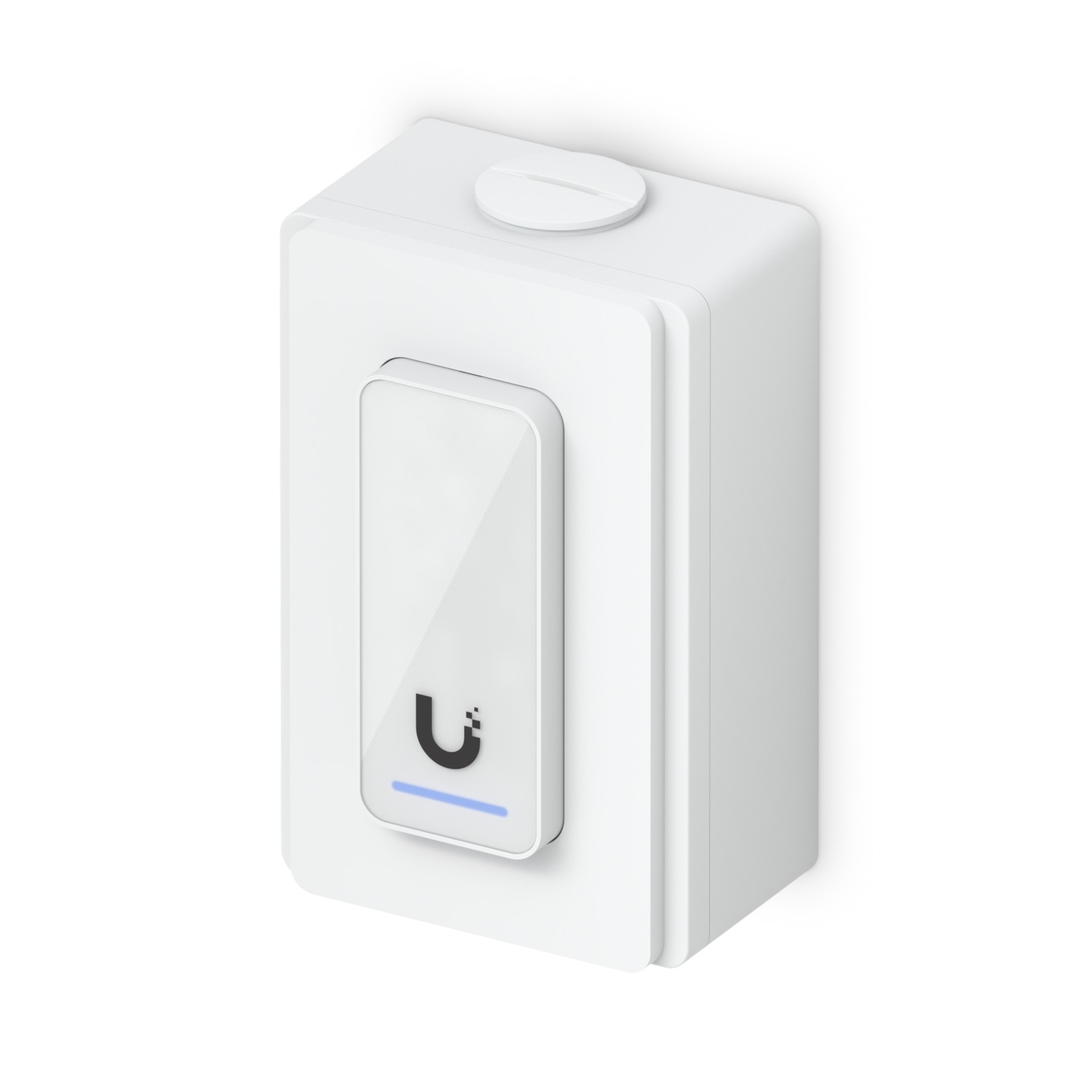 (kuva varten) Access Reader -liitäntärasia Ubiquiti UACC-Reader-JB-W -lukijalle, valkoinen, lukijan liitäntälaatikko