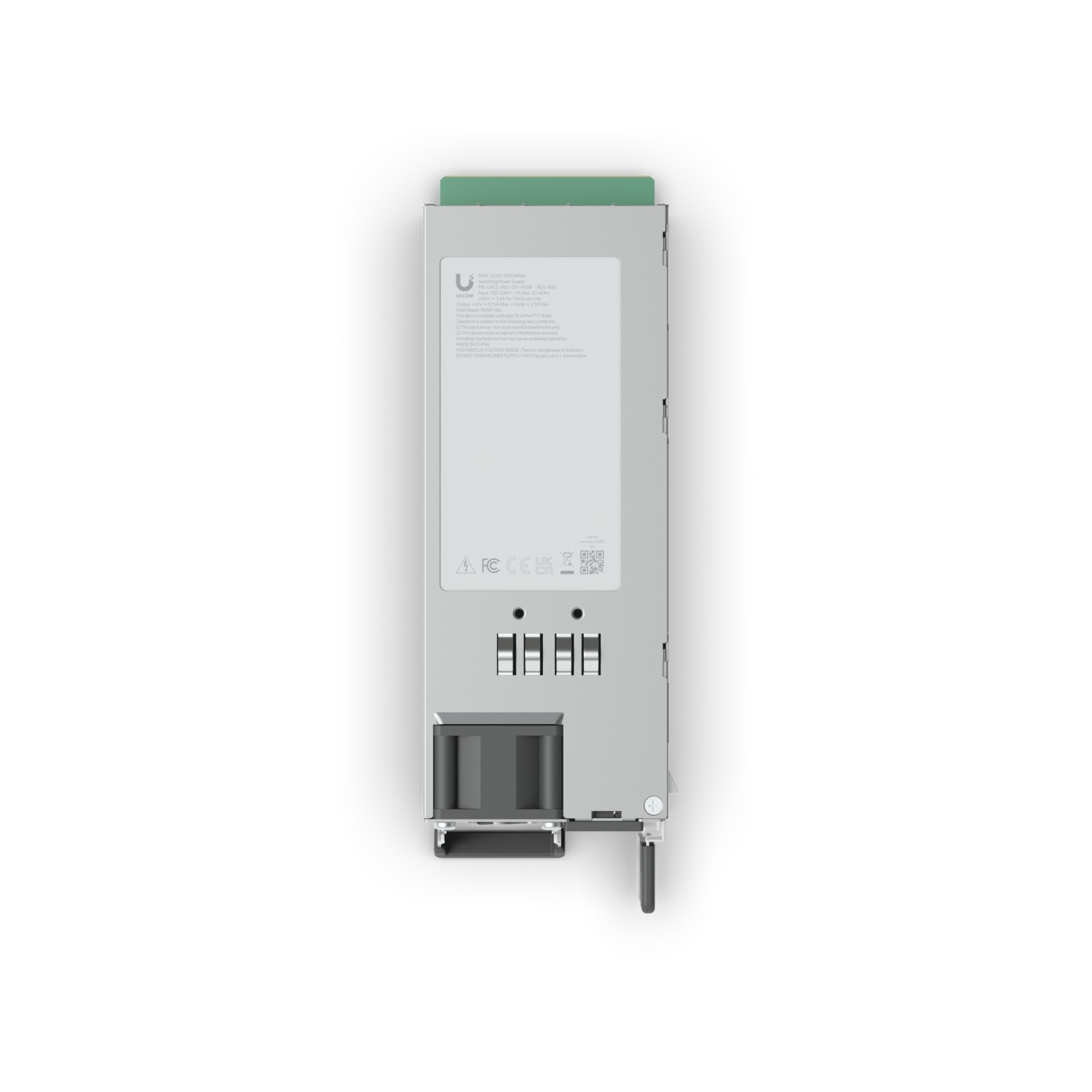 (kuva varten) Ubiquiti virtalähde UACC-PSU-12V-150W, 150 W (12 V) AC/DC, kuumavaihdettava