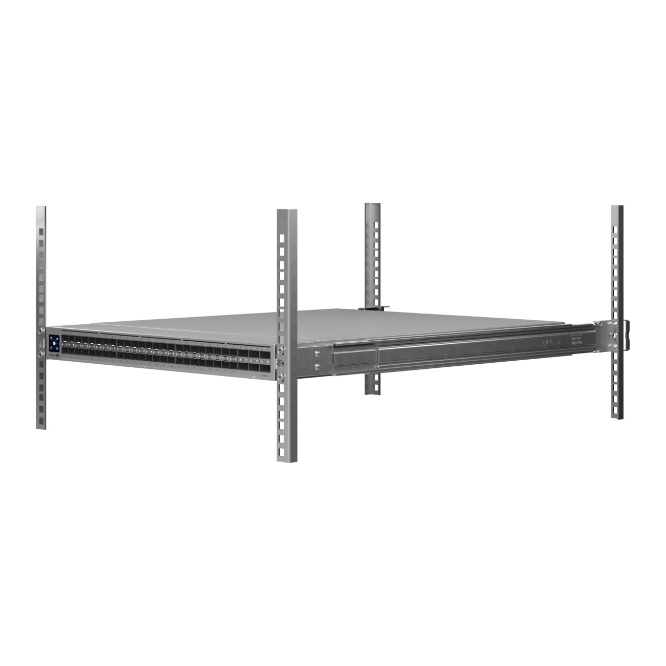 Ubiquiti ECS-Aggregation Enterprise Campus -aggregointikytkin, 1.8 Tbps, tiheä 100G/25G Layer 3 Etherlighting-aggregointikytkin 5