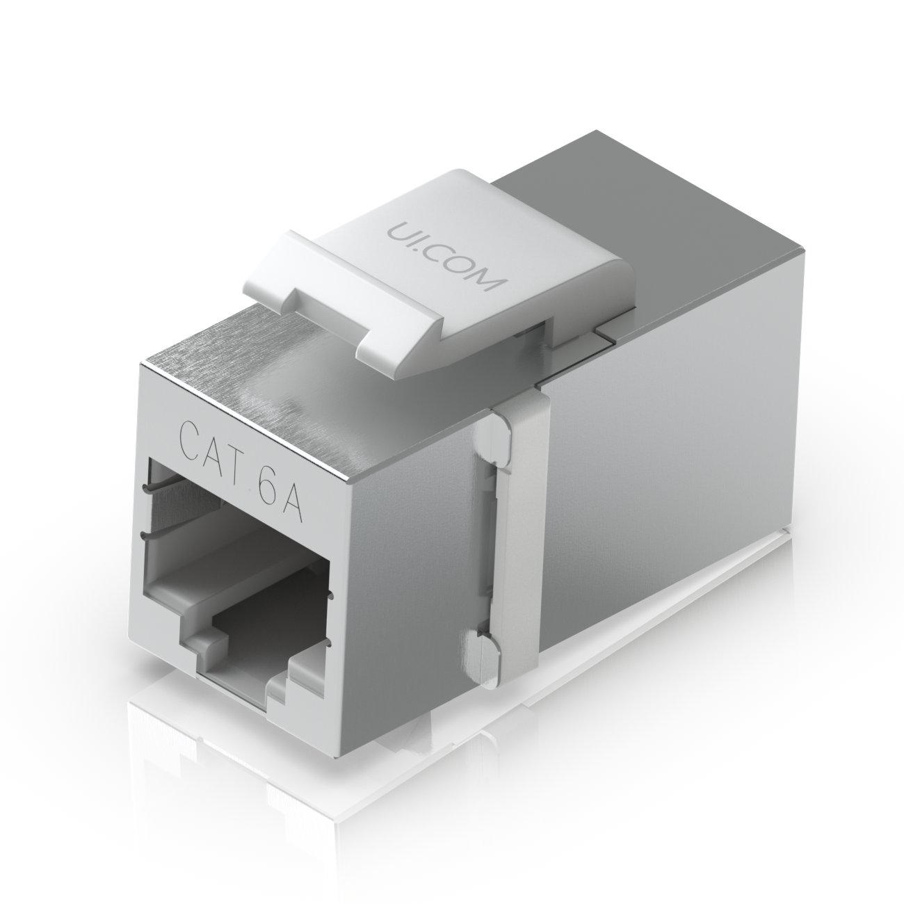 (kuva varten) Ubiquiti UACC-KEYSTONE-COUPLER-C6A Keystone-liitin