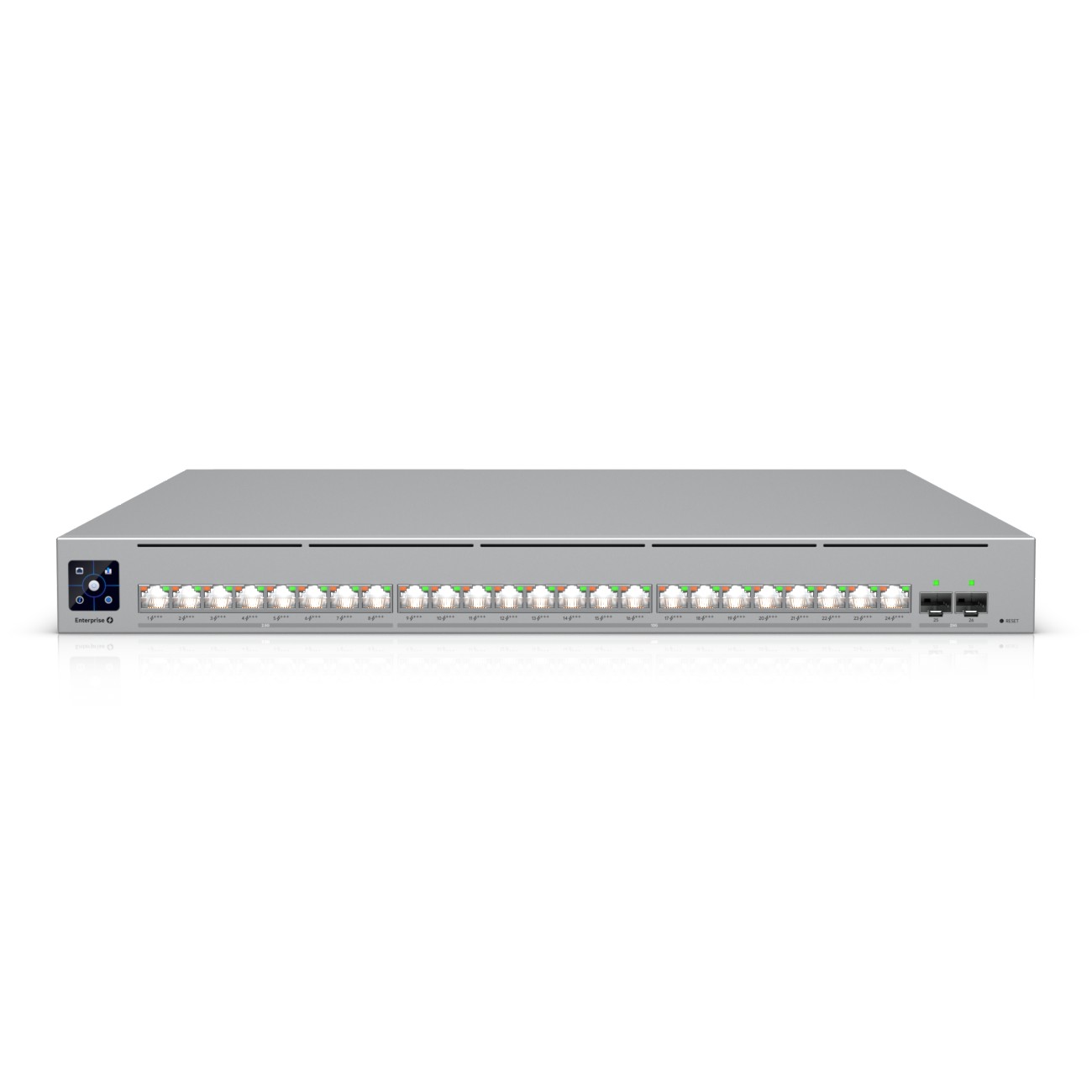 (image for) UBIQUITI ECS-24-POE (1050W) ENTERPRISE-GRADE 24-PORT, LAYER 3 ETHERLIGHTING POE+++ SWITCH, 10 GBE RJ45, 25G SFP28