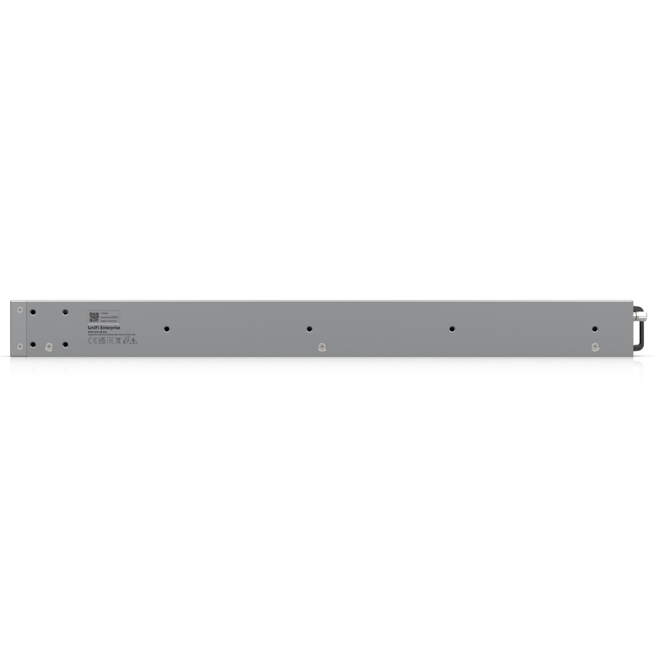 Ubiquiti ECS-48-PoE (2150W), kytkin, Etherlighting™, 16x 2,5 GbE RJ45, 32x 10 GbE RJ45, 4x SFP28, 2x QSFP28, L3, PoE+++ 3