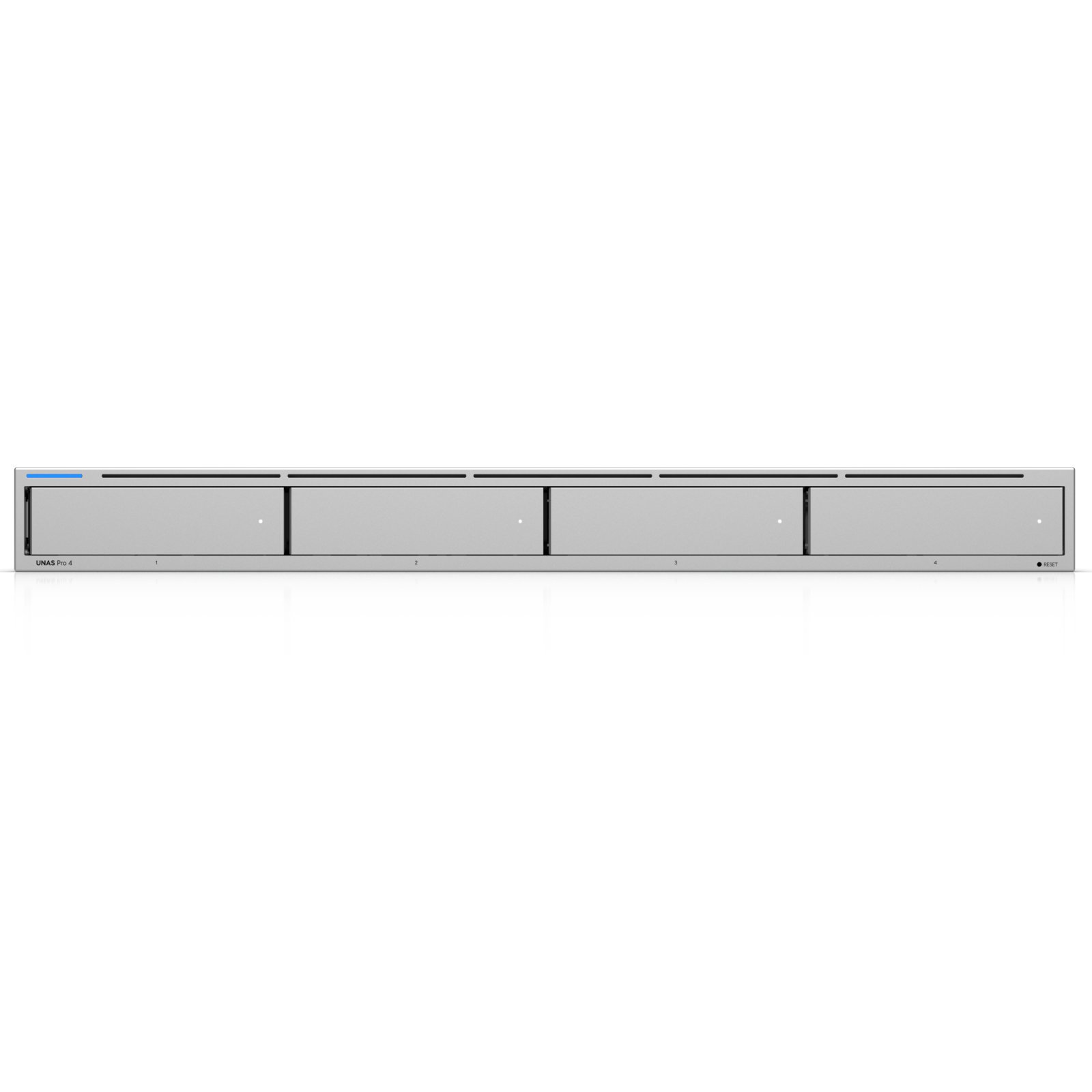 UBIQUITI UNAS-PRO-4 1U telineasennettava NAS, 4x HDD, 2x M.2 NVMe, 10 Gbps 2