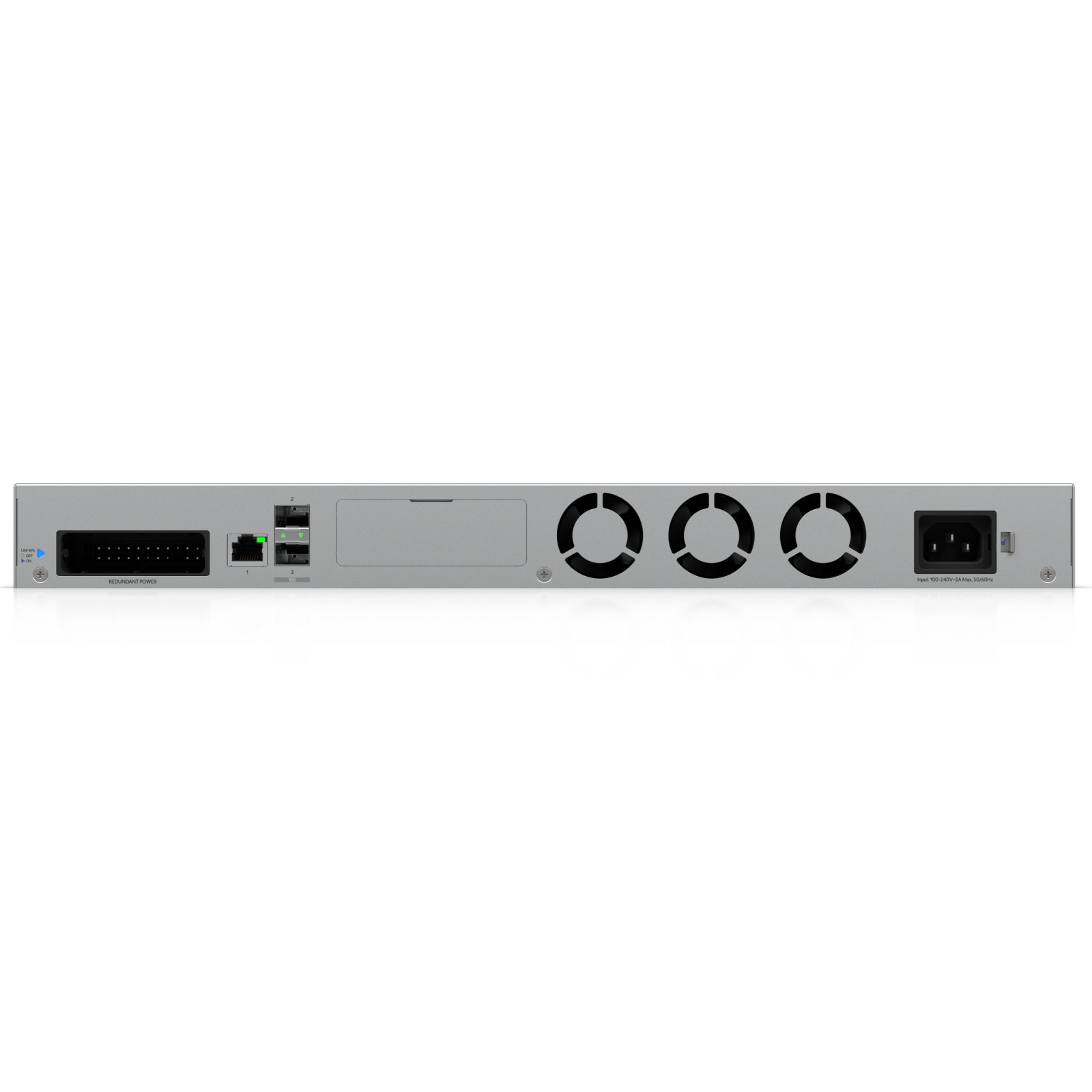 UBIQUITI UNAS-PRO-4 1U telineasennettava NAS, 4x HDD, 2x M.2 NVMe, 10 Gbps 3