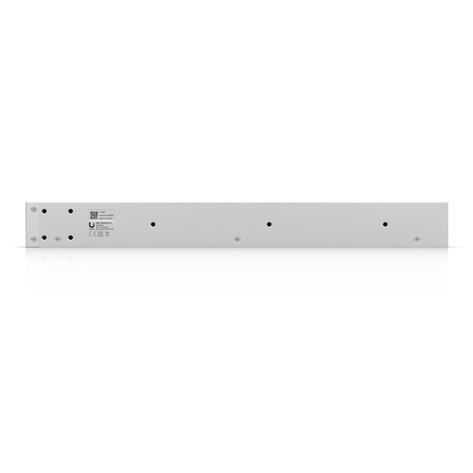 UBIQUITI UNAS-PRO-4 1U telineasennettava NAS, 4x HDD, 2x M.2 NVMe, 10 Gbps 4