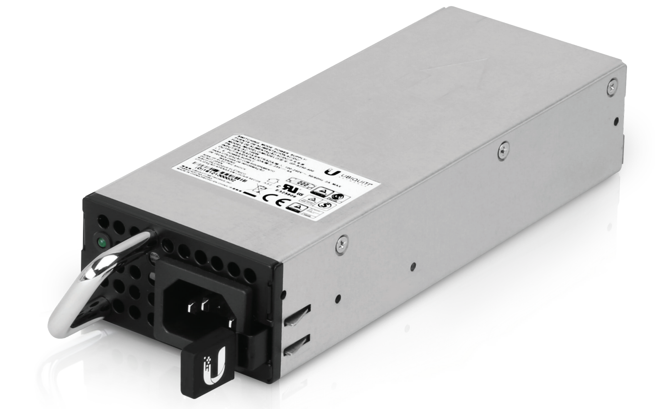 UBIQUITI RPS-AC-100W-EU redundantti virtalähde AC 100W (kuva varten) UBIQUITI RPS-AC-100W-EU redundantti virtalähde AC 100W