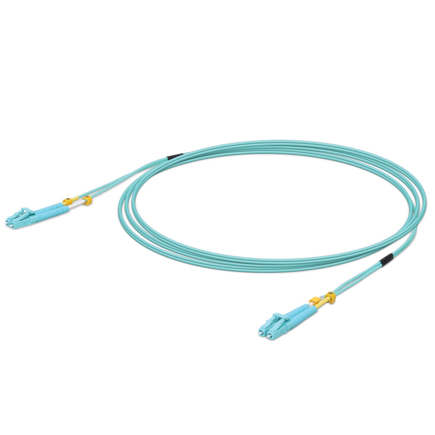 (kuva varten) Ubiquiti UACC-OFC-MM-3M optinen patch-kaapeli, 10 Gbps OM3 Duplex LC, 3 m