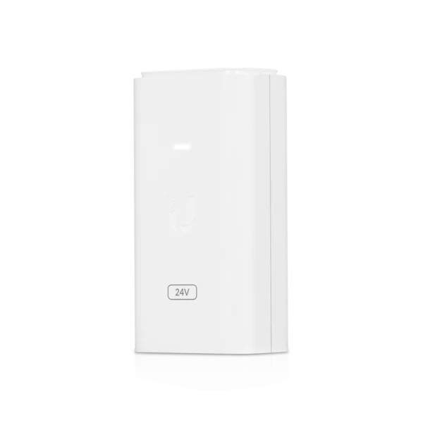 (kuva varten) Ubiquiti POE-24-12W-G-WH PoE-virtalähde, 24V, 0.5A, 12W, Gigabit