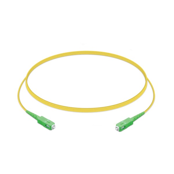 (kuva varten) Ubiquiti Patchcord UF-SM-PATCH-APC-APC, Simplex, yksimoodinen G.657A1, 2.0 mm PVC, 1.5 m