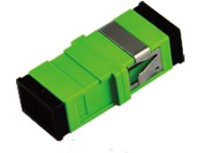 (image for) Extralink SC/APC | Adapter | Single mode, Simplex, without ear, green