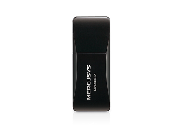 (image for) Mercusys MW300UM | Wireless N Mini Usb Adapter | 300 Mbps - Click Image to Close