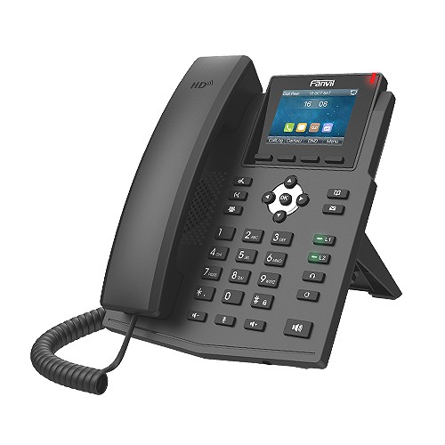 (kuva varten) Fanvil X3S Pro | VoIP Phone | IPV6, HD Audio, RJ45 100Mb/s, LCD screen - Sulje napsauttamalla kuva