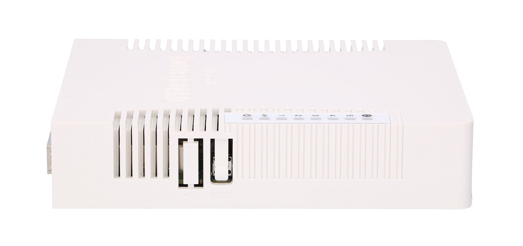 MikroTik CRS106-1C-5S kytkin, 1x RJ45 1000 Mb/s, 6x SFP 3