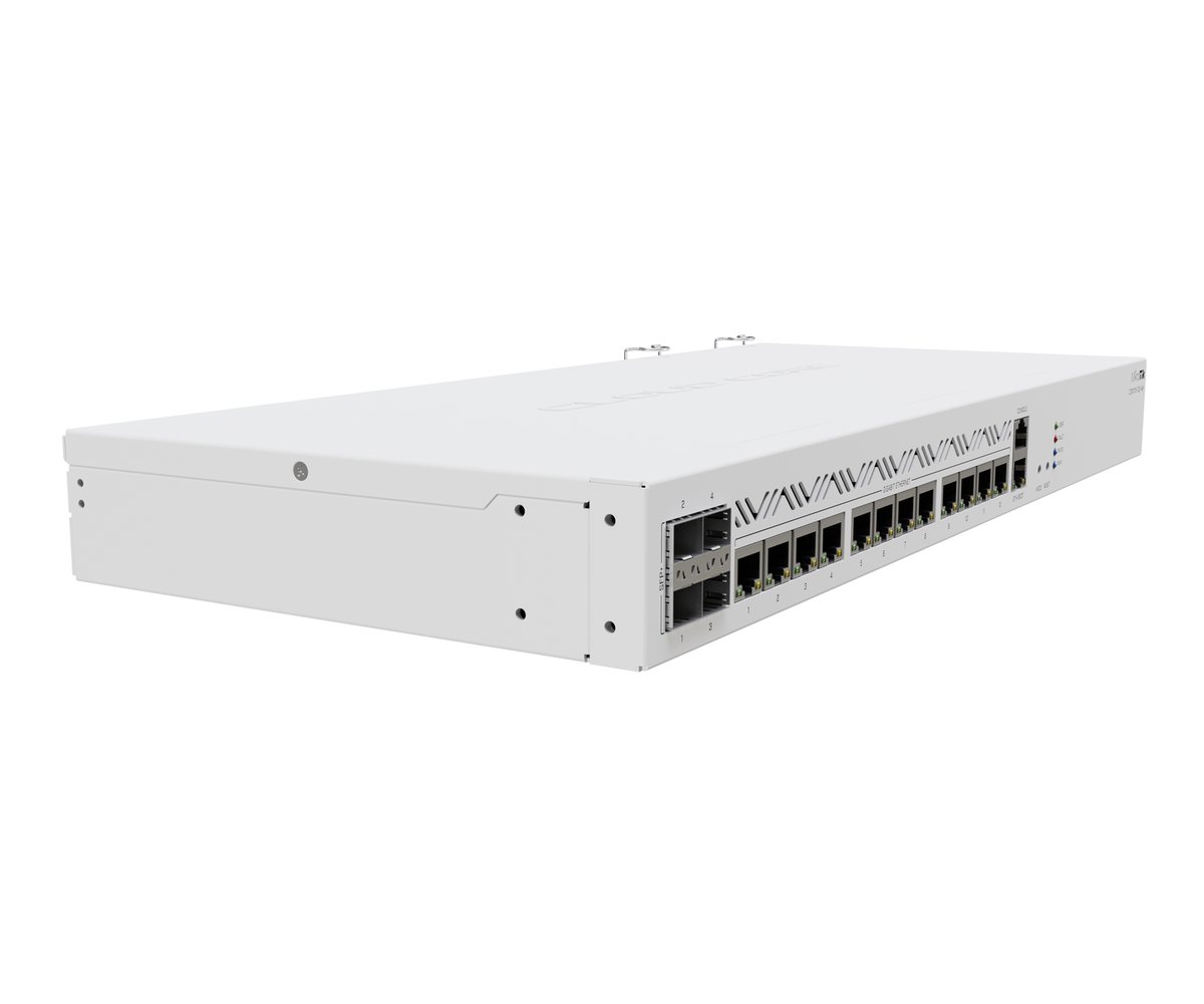 MikroTik Router CCR2116-12G-4S+, 13x RJ45 1000Mb/s, 4x SFP+ 3