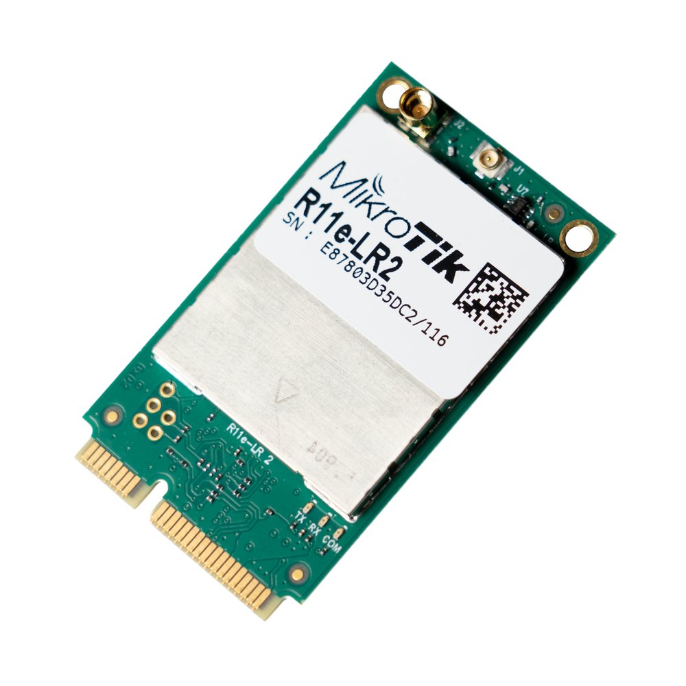 (kuva varten) MikroTik R11e-LR2 miniPCI-e-kortti, 2.4GHz