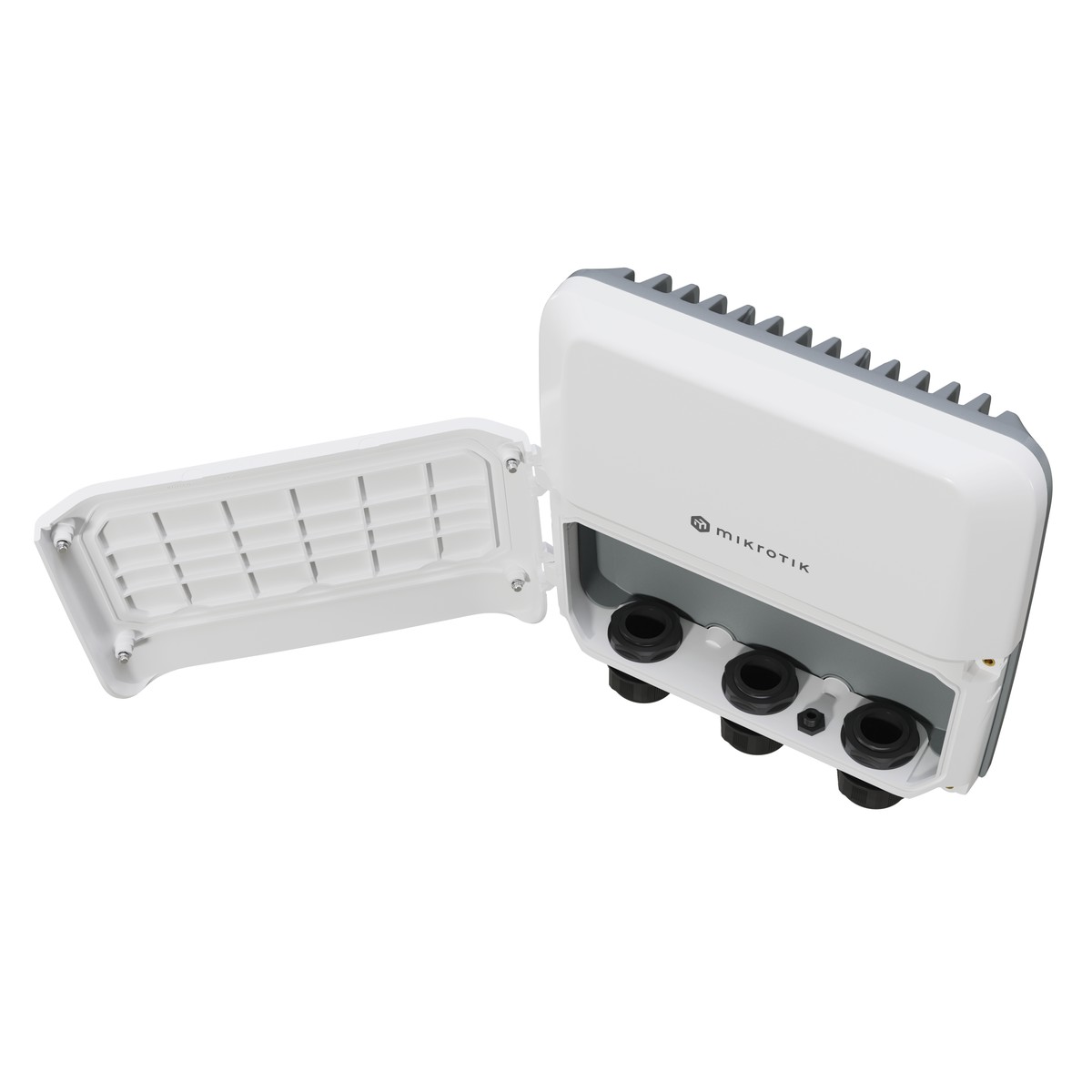 MikroTik RB5009UPr+S+OUT reititin, 7x RJ45 1000Mb/s PoE, 1x RJ45 2,5Gb/s PoE, 1x SFP+, 1x USB 3.0, IP66 3