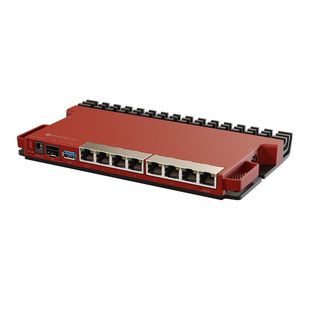 (image for) MikroTik L009 Rack Router, L009UiGS-RM, 8x RJ45 1000Mb/s, 1x 2.5Gb/s SFP