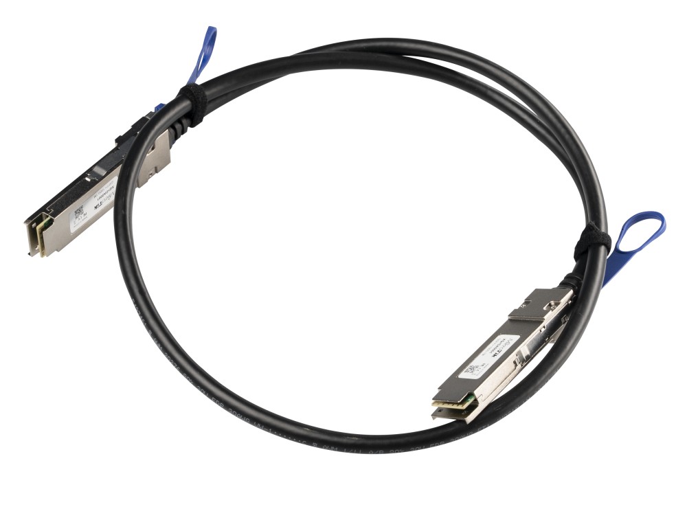 MikroTik XQ+DA0001 QSFP28 DAC-kaapeli, 100 Gb/s, 1 m (kuva varten) MikroTik XQ+DA0001 QSFP28 DAC-kaapeli, 100 Gb/s, 1 m