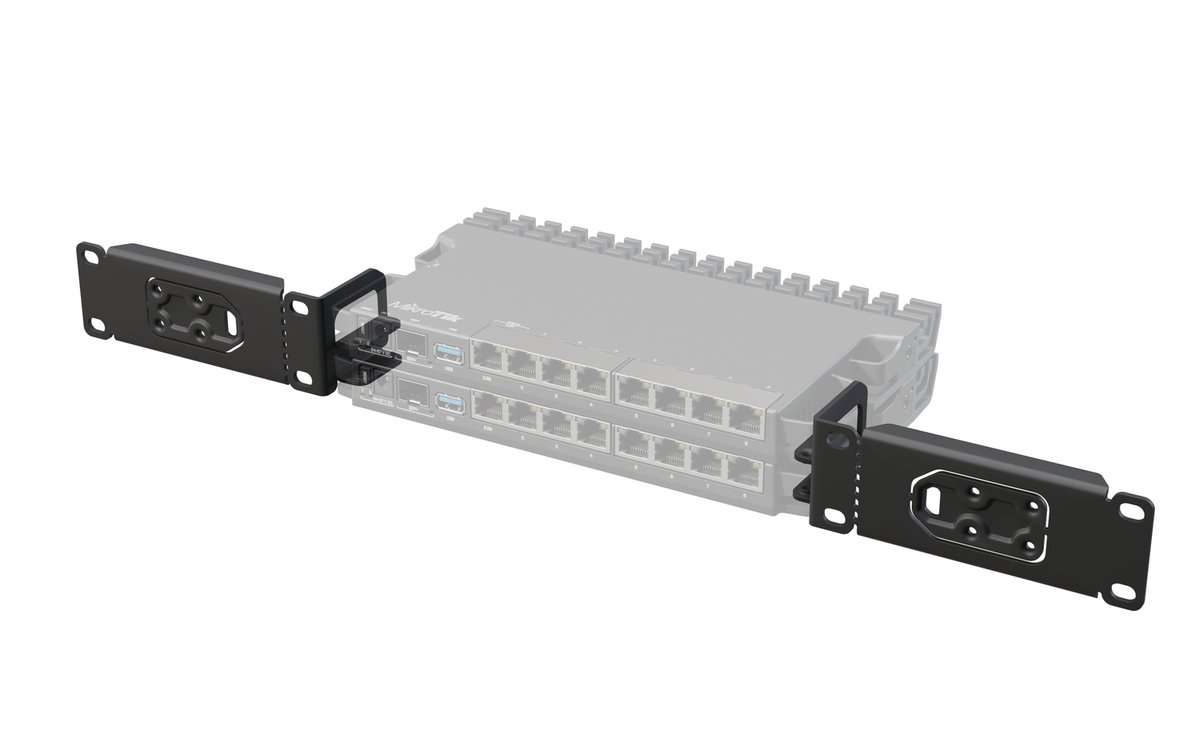 MikroTik K-79 telineasennussarja, sopii RB5009-sarjan laitteisiin (kuva varten) MikroTik K-79 telineasennussarja, sopii RB5009-sarjan laitteisiin