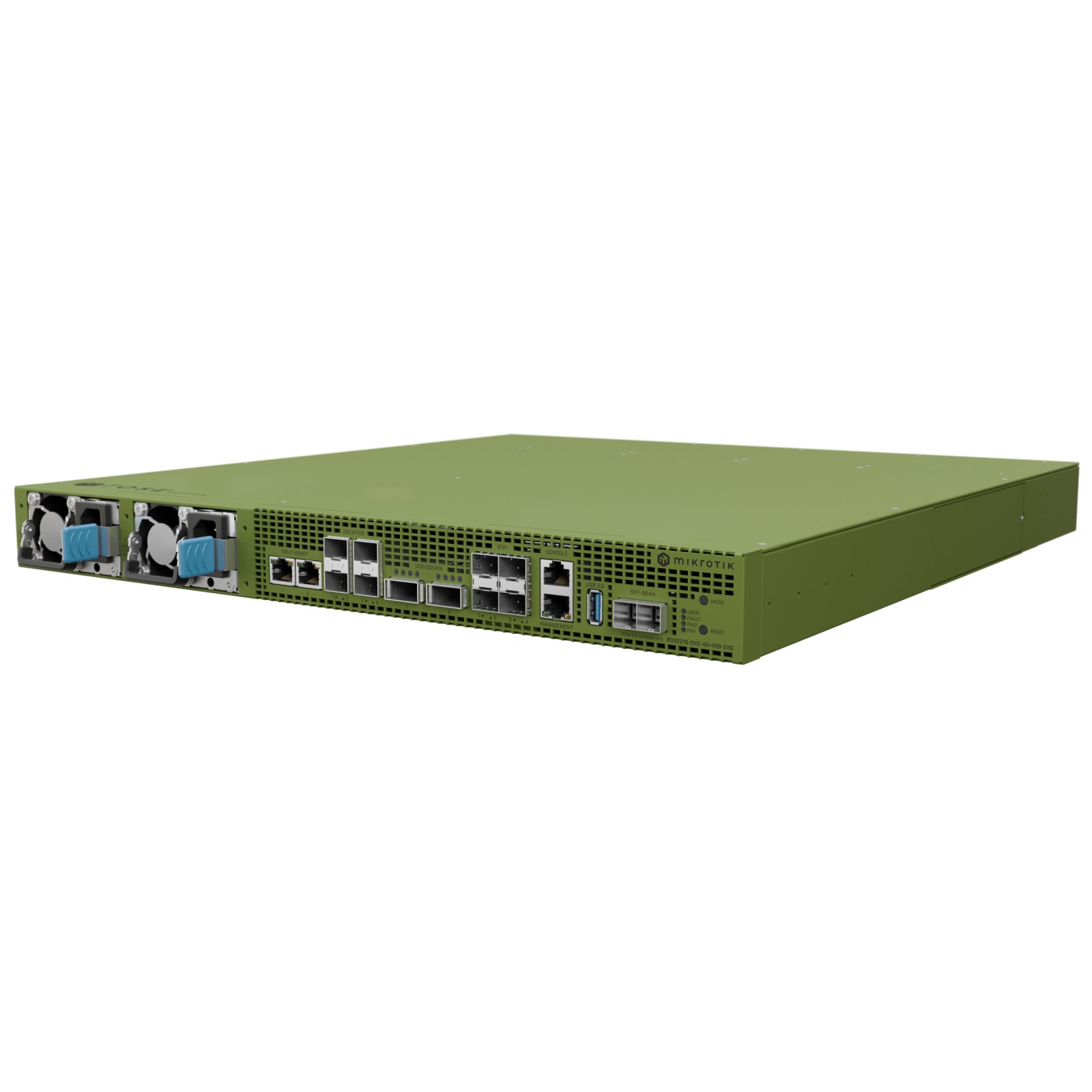 Mikrotik ROSE Data server (RDS), tietopalvelin, 100Gbps, 20x U.2 NVMe, RouterOS 2