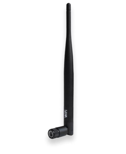 (kuva varten) Teltonika 003R-00301 WIFI-antenni, 5 dBi, ruuvikiinnitteinen, RP-SMA-liitin