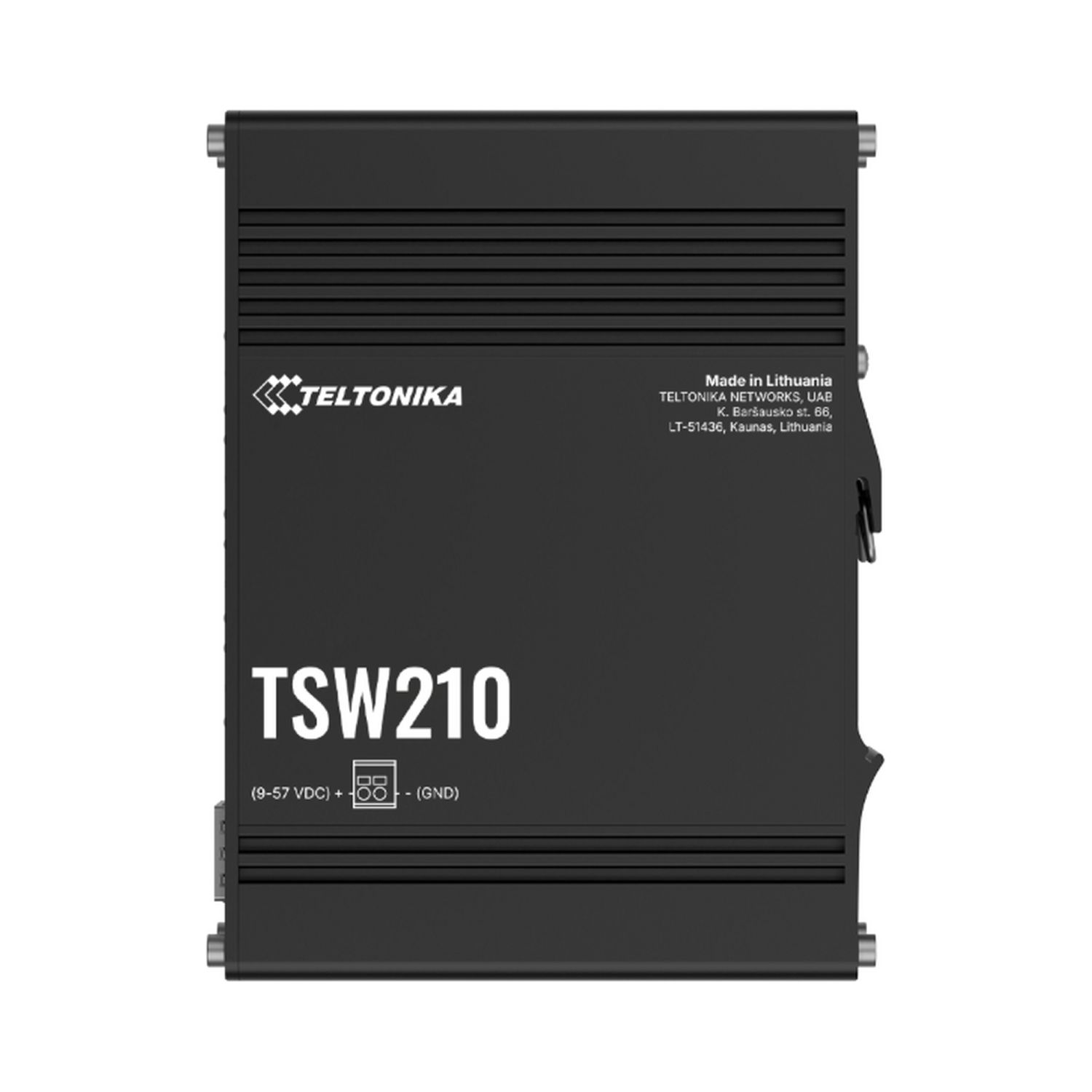 (kuva varten) Teltonika TSW210 kytkin, 8x RJ45 1000Mb/s, 2x SFP