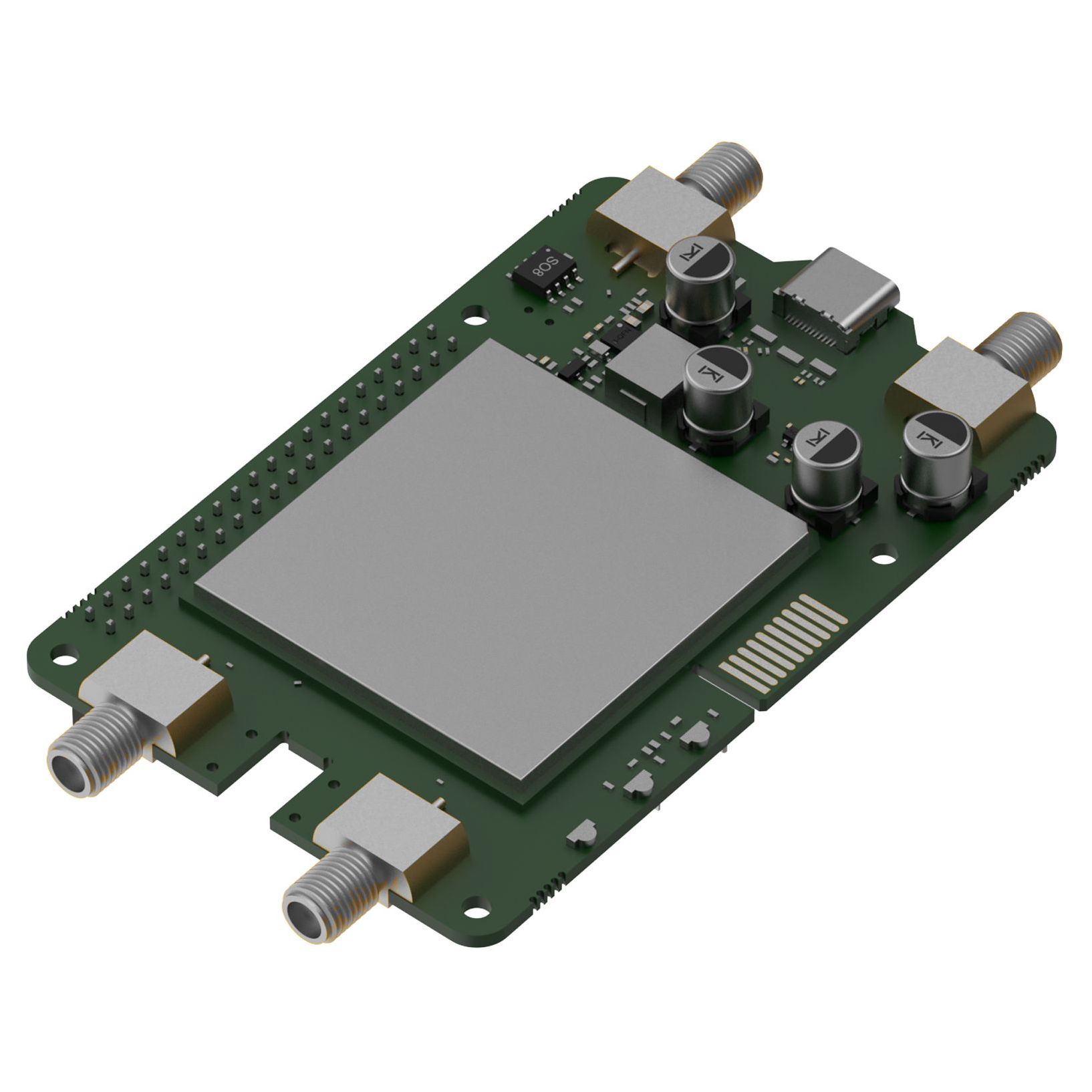 Teltonika Calyx 5G Red Cap, EBD070, sulautettu matkapuhelinmoduuli Raspberry Pi HAT+ -laajennuskortti | Raspberry Pi HAT -lisäkortti | Sisäänrakennettu 5G-matkapuhelinyhteys 2