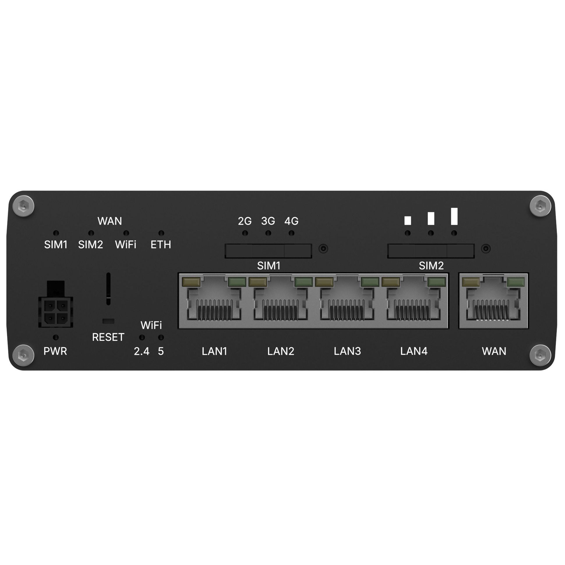 Teltonika RUTC41 | Edge-reititin | 4x RJ45 100 Mb/s, LTE Cat 4, Wi‑Fi 4, RutOS 4