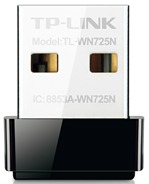 (kuva varten) TP-Link TL-WN725N | WiFi USB Adapter | N150, 2,4GHz - Sulje napsauttamalla kuva