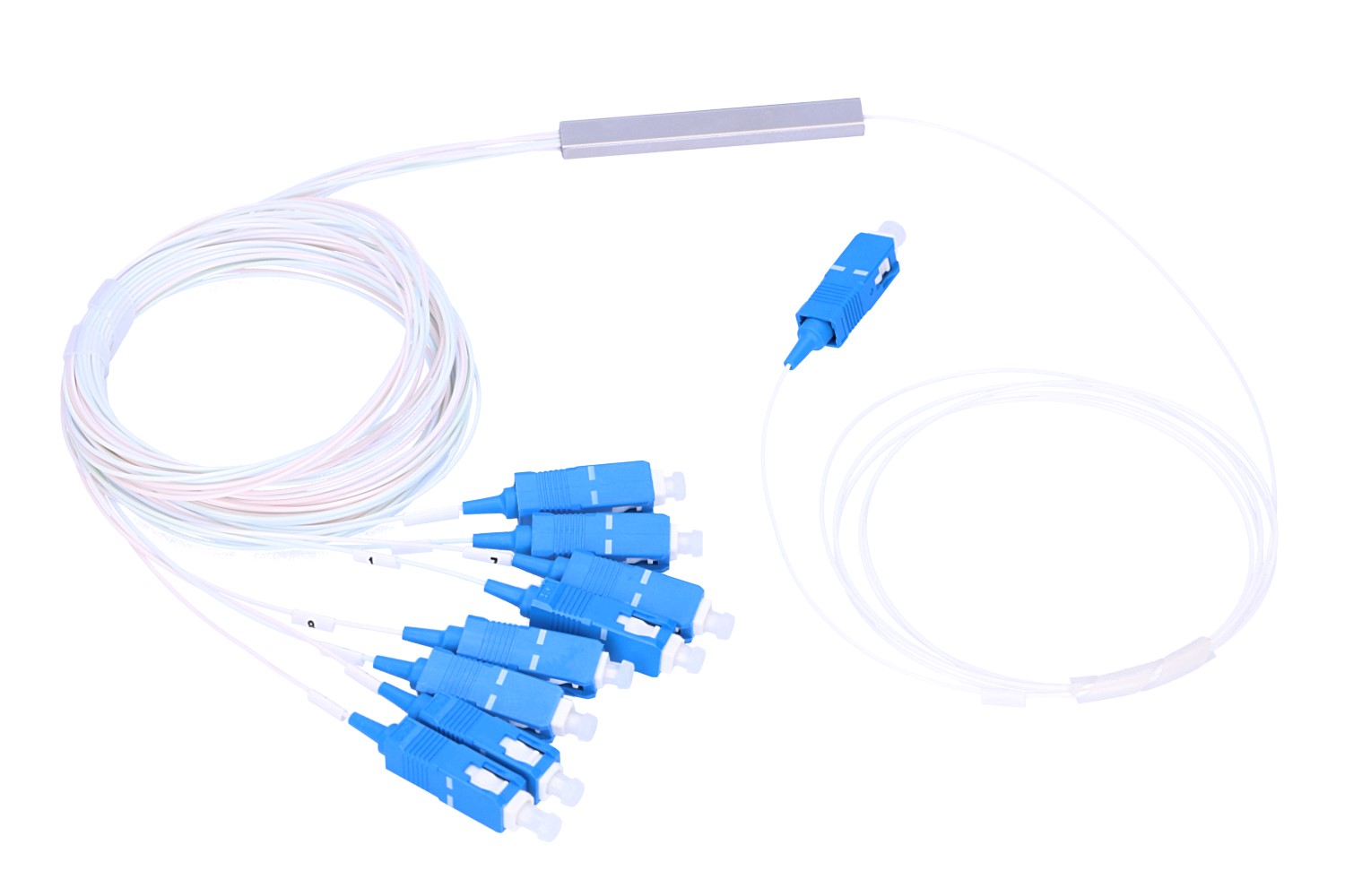 (image for) Extralink 1:8 PLC SC/UPC Splitter, 900um, 1.5m