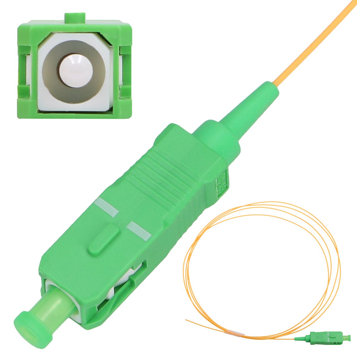 (kuva varten) Extralink SC/APC Pigtail, Single-mode, 900um G.657A 3m