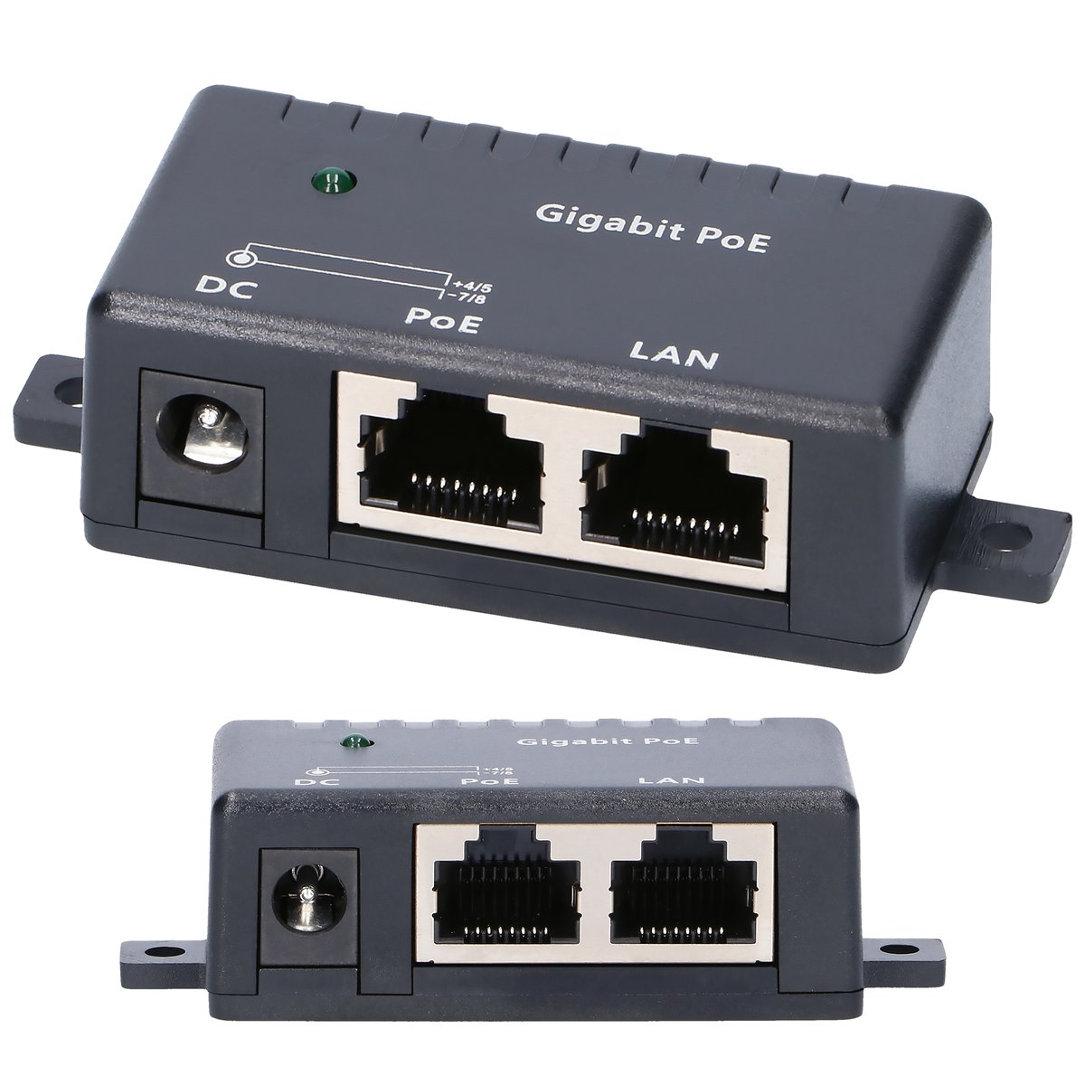 (image for) Gigabit PoE Injector Extralink 1 Port, 1x 1000Mb/s RJ45, Cube