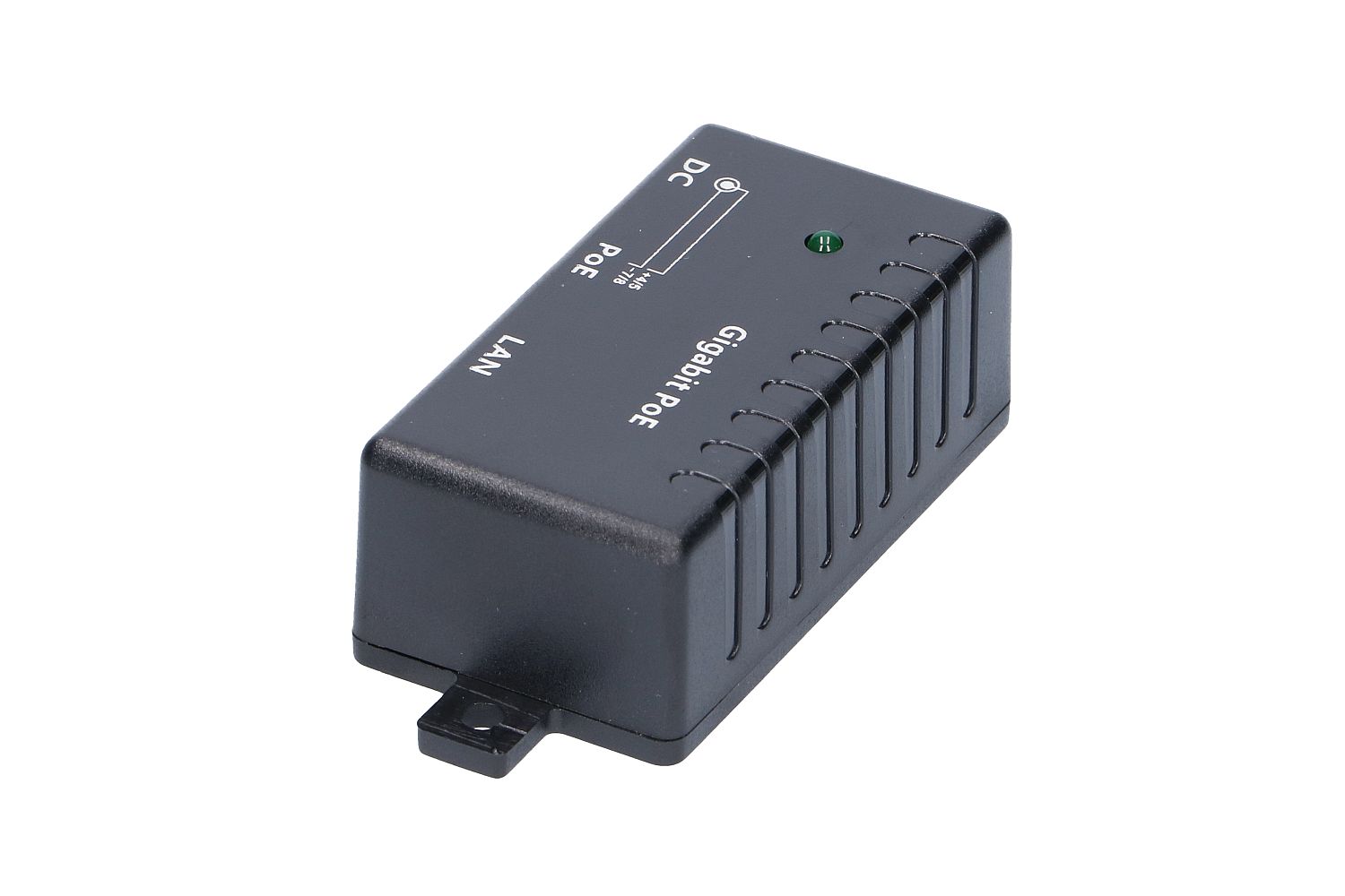Gigabit PoE-injektori Extralink 1 portti, 1x 1000Mb/s RJ45, Cube 3
