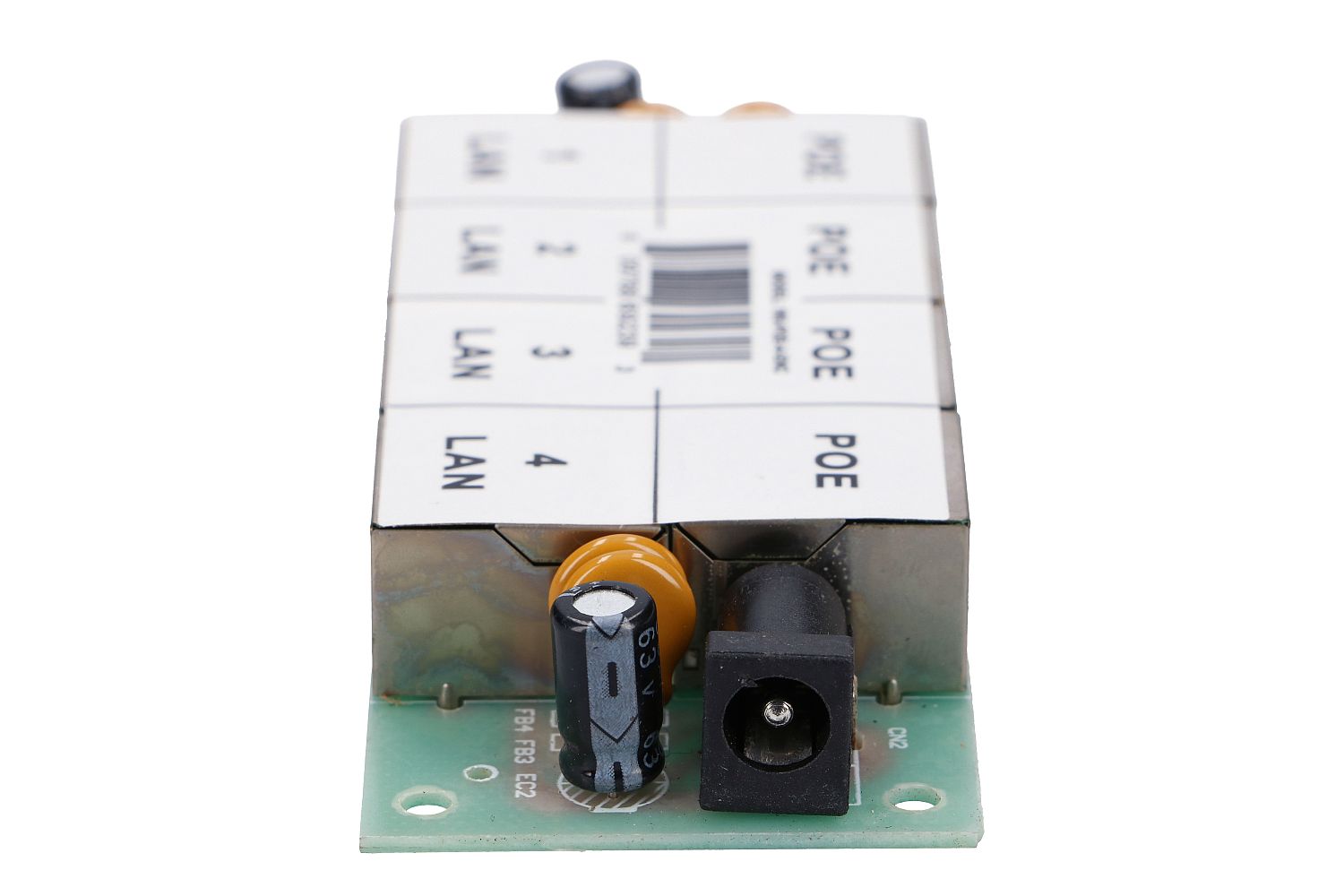 Extralink 4-Port | PoE-injektori | 4x 100Mb/s RJ45, ilman kotelo 5