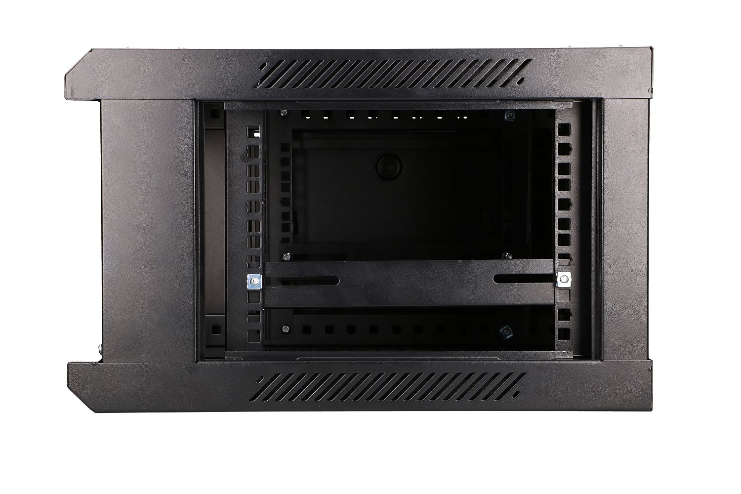 Extralink 4U 600x450 musta seinäkiinnitettävä telinekaappi 4