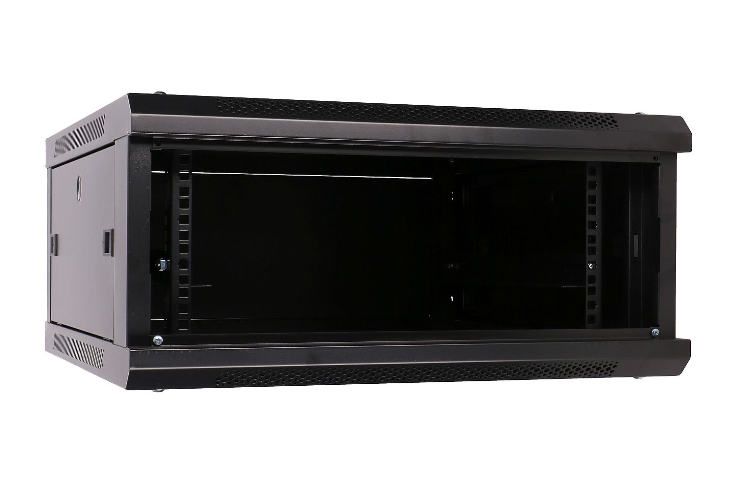 Extralink 4U 600x600 musta, seinäkaappi rack 5