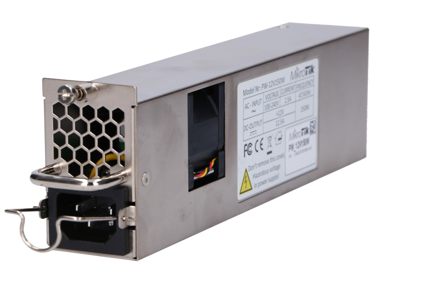 MikroTik 12POW150 virtalähde, hot swap, 12 V, 150 W, CCR1072-1G-8S+ -mallille 2