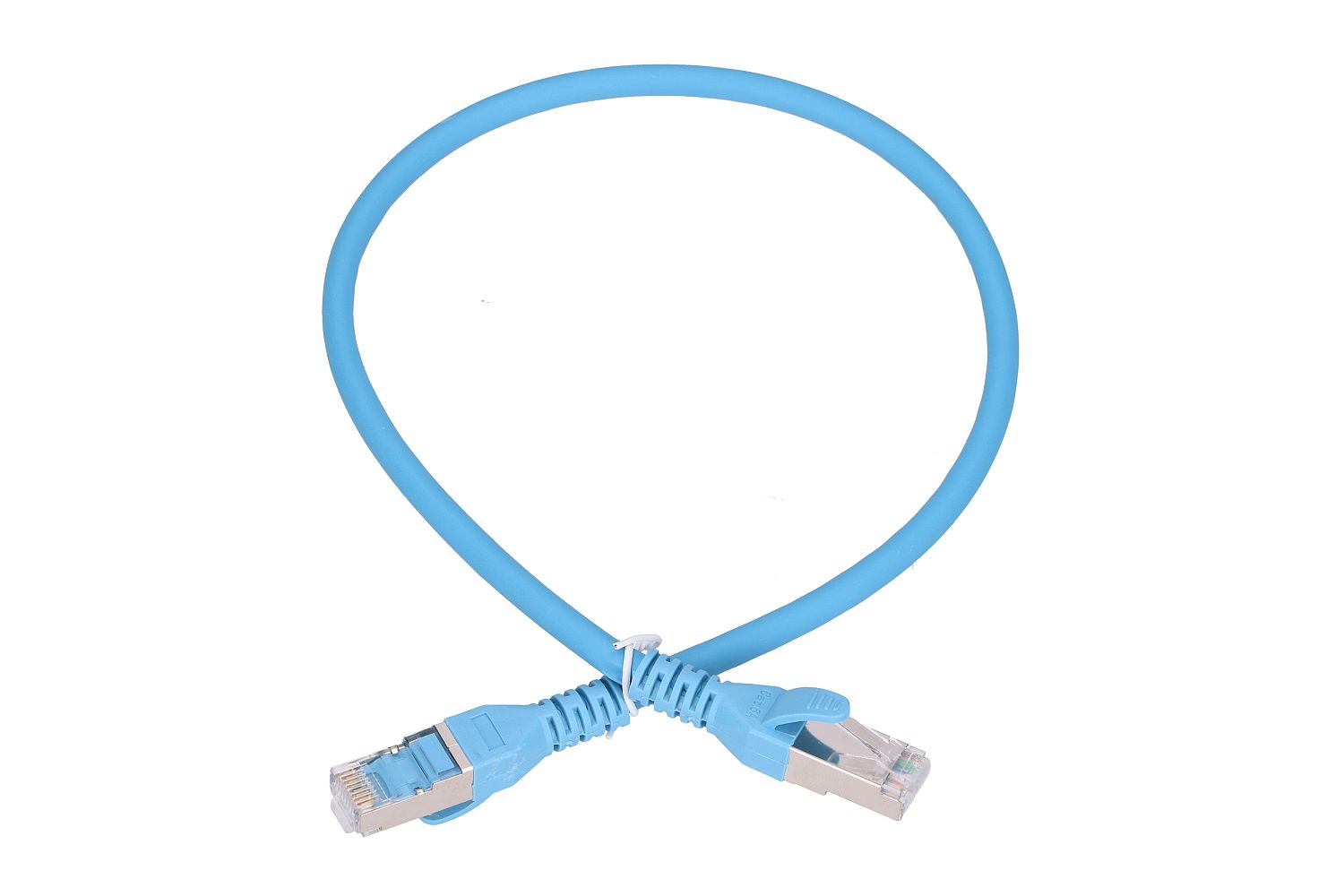 Extralink Cat.6A S/FTP 0.5m, LAN patch cord, copper twisted pair network cable 10Gbit/s 2