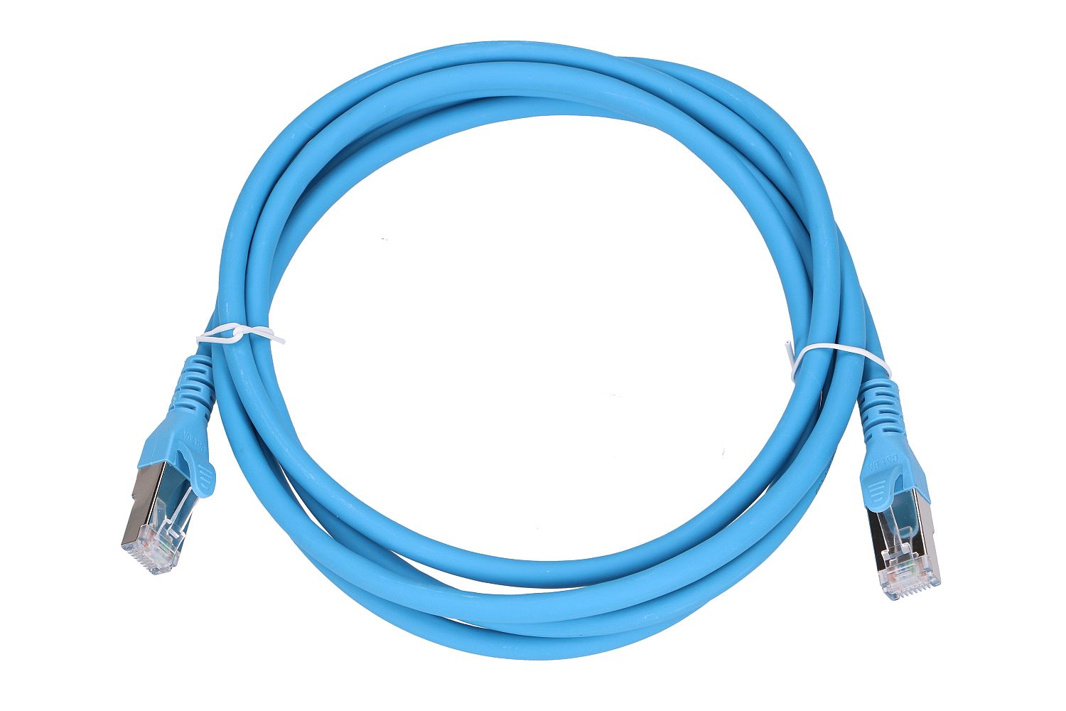 Extralink Cat.6A S/FTP 2m, LAN patch cord, copper twisted pair network cable 10Gbit/s 2