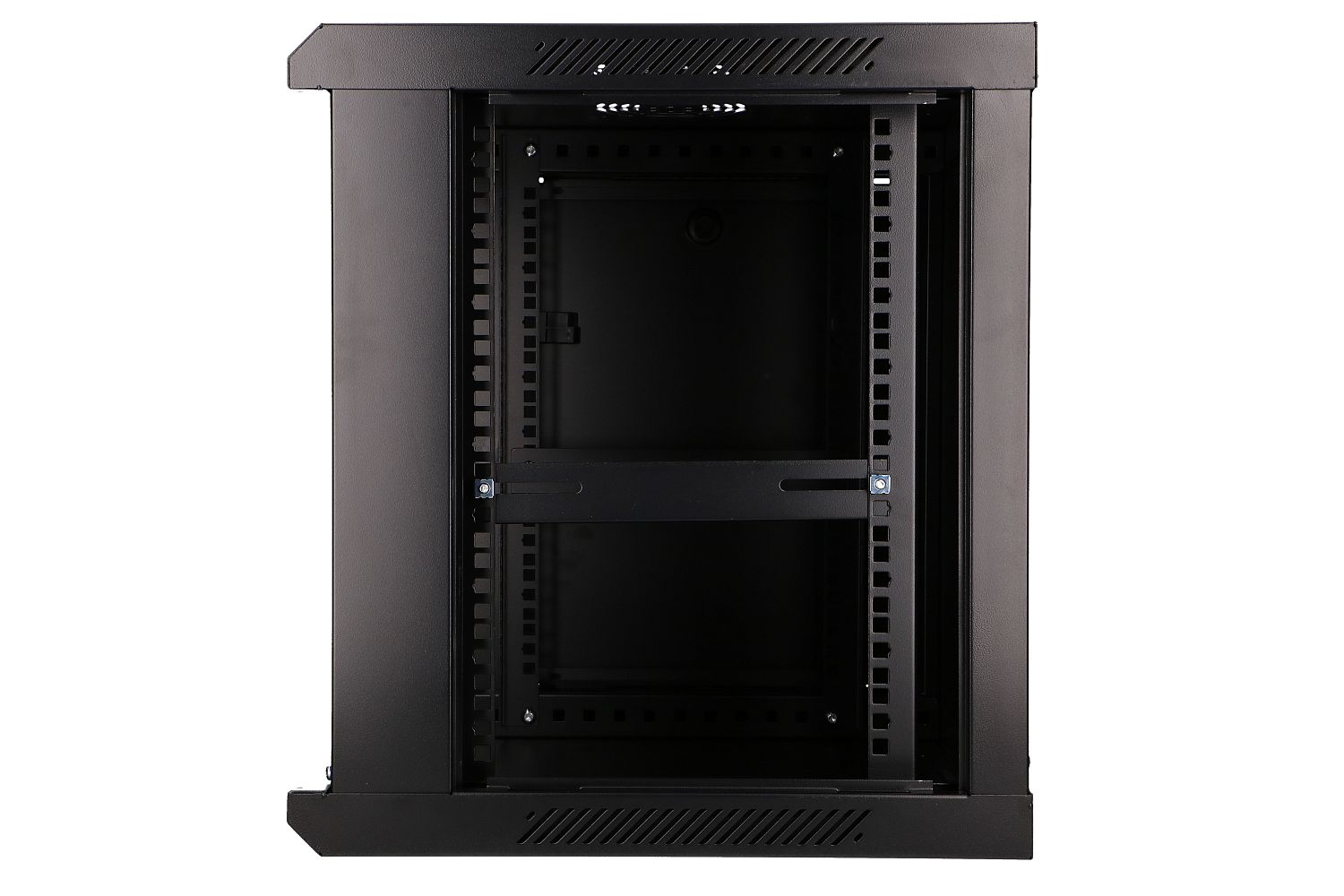 Extralink 9U 600x450 musta, seinäasennettava telinekaappi 6